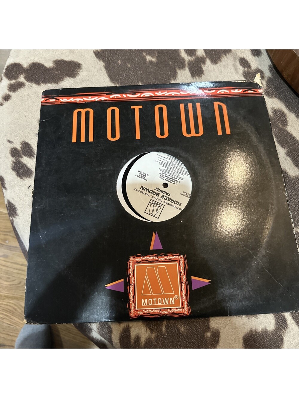 A44 Horace Brown: Trippin' / Why Why Why -1996 Motown 374632034-1 -PROMO Hip Hop